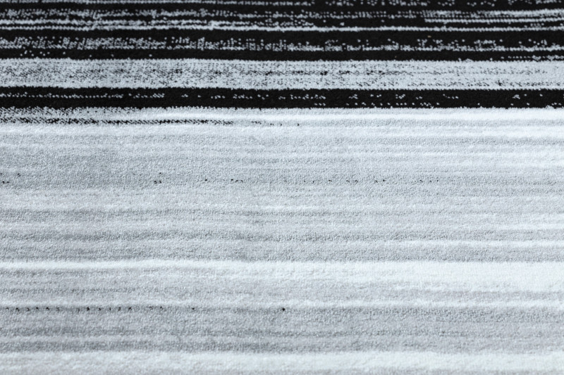 Koberec ARGENT - W9571 Abstrakcja biely / sivý