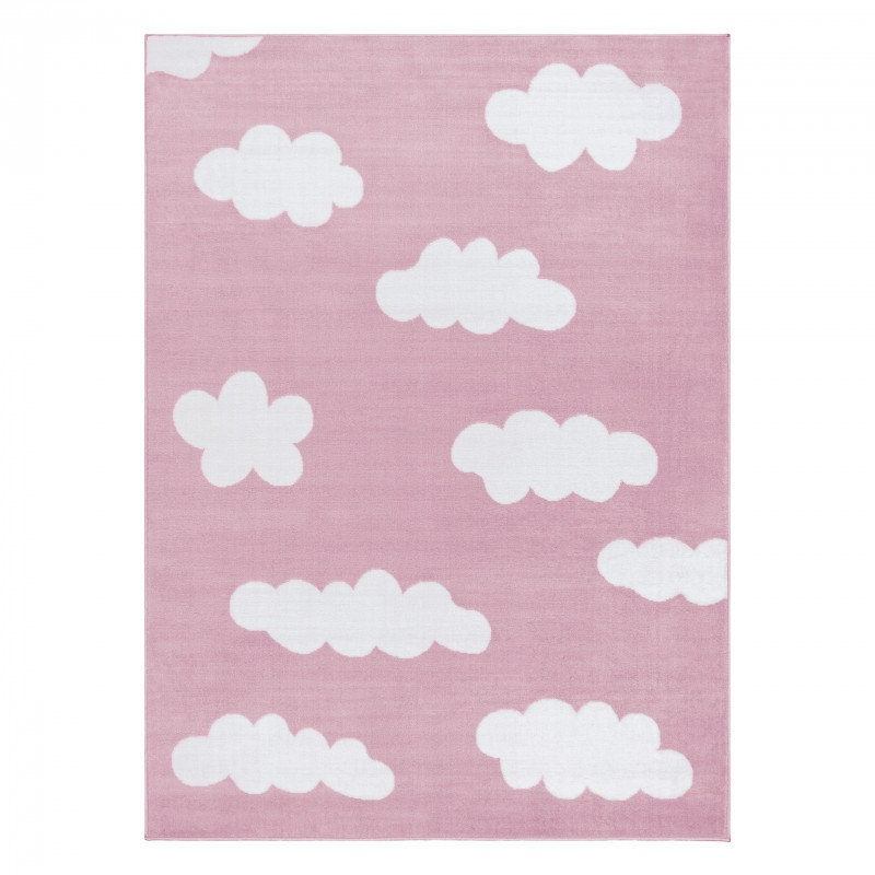 Koberec BCF ANNA Clouds 2661 Obláčky růžový