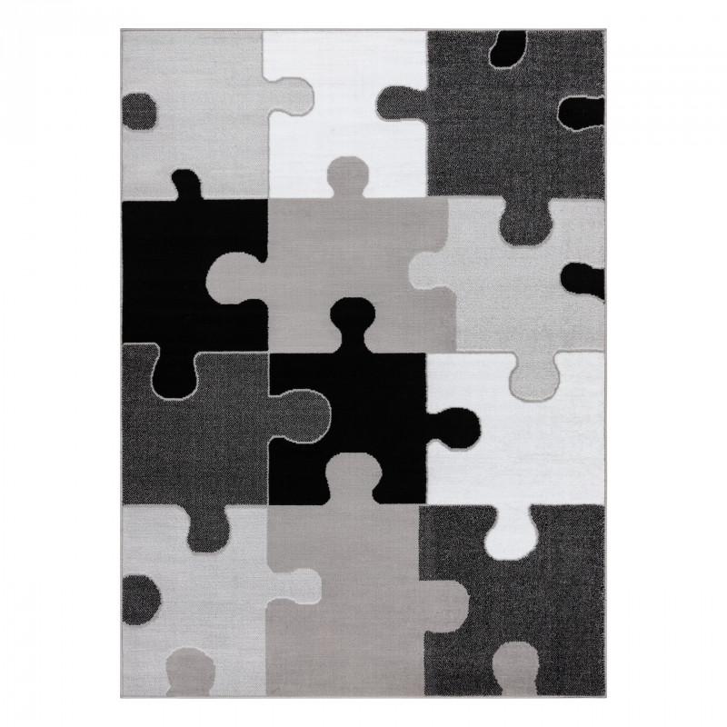 Koberec BCF ANNA Puzzle 3106 šedý