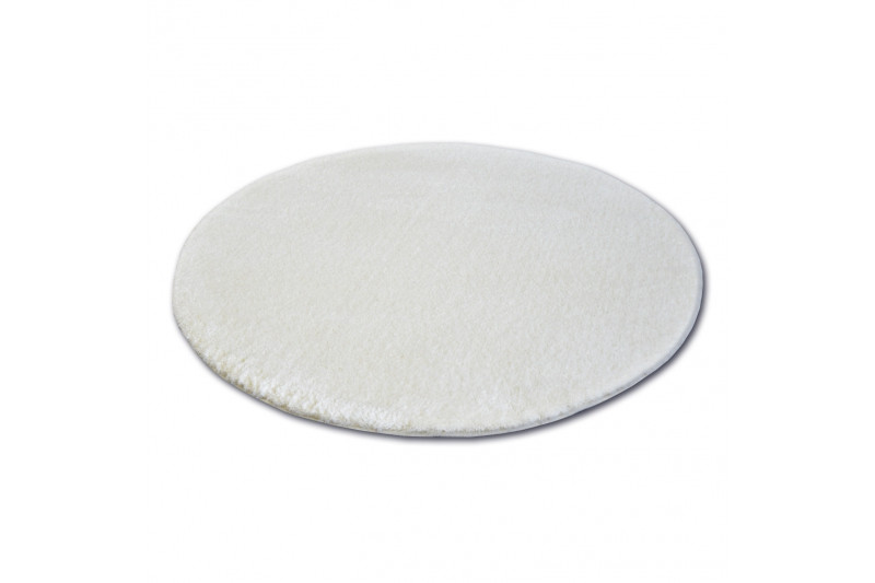 Koberec Micro fiber soft shaggy bílý