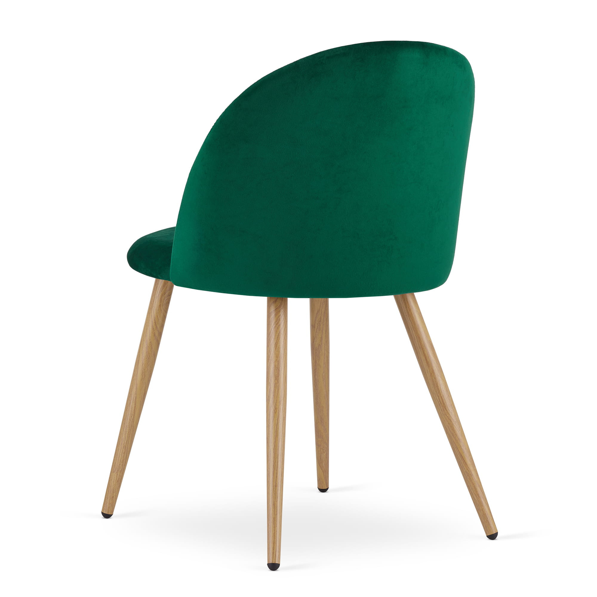 Jedálenská stolička BELLO zamatová zelená