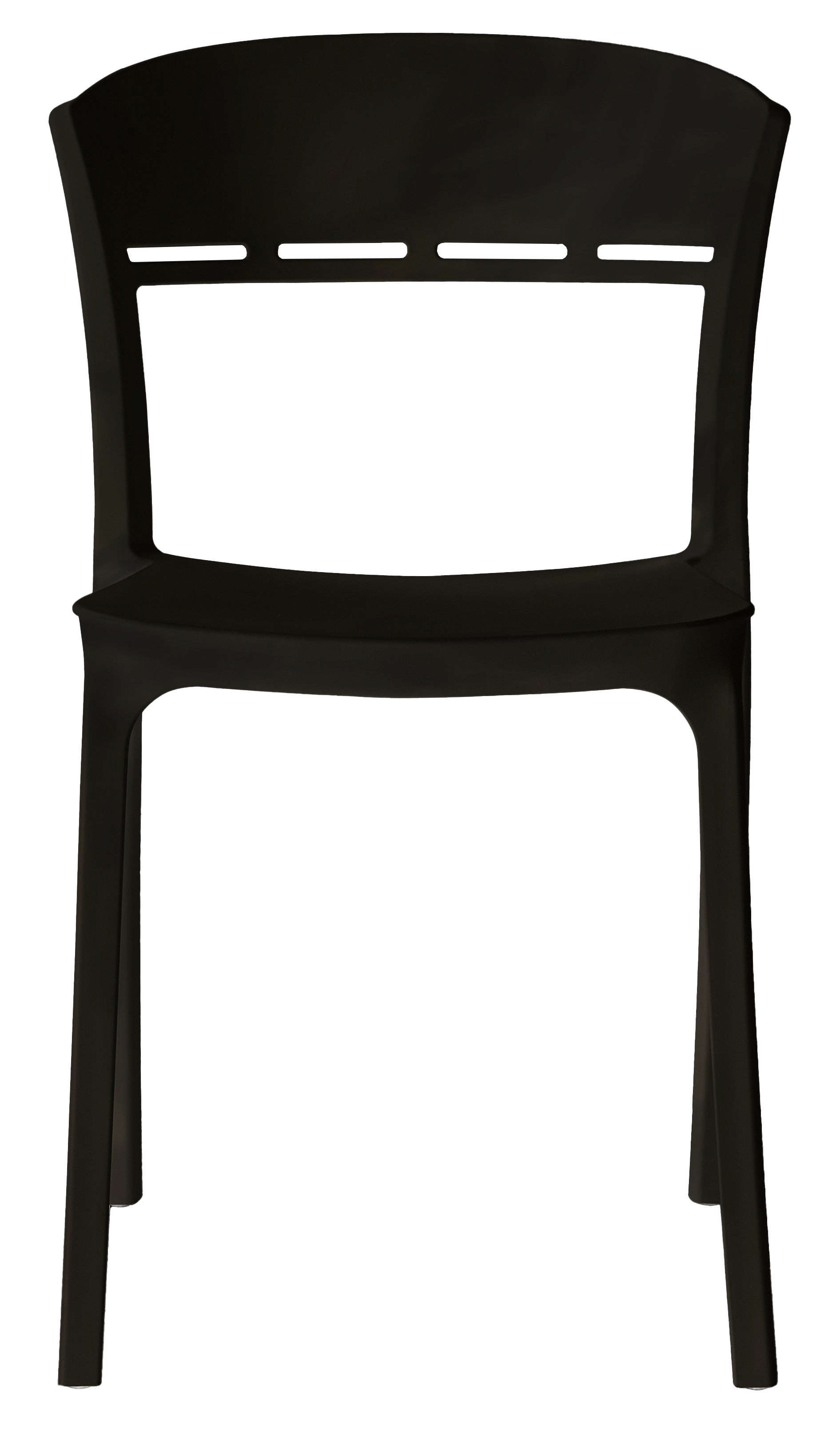 Set troch stoličiek COCO čierne (3ks)