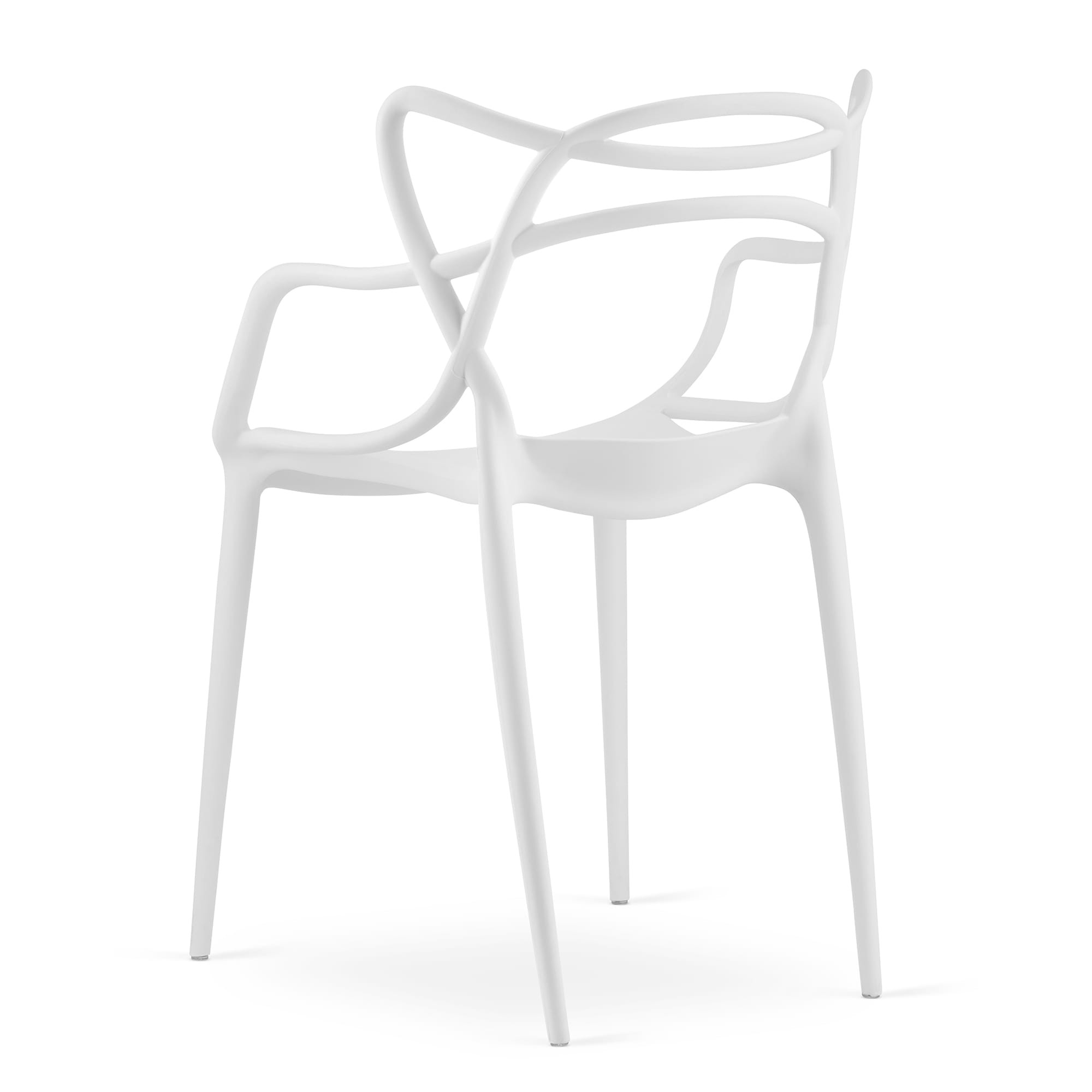 Set štyroch stoličiek KATO biele (4ks)