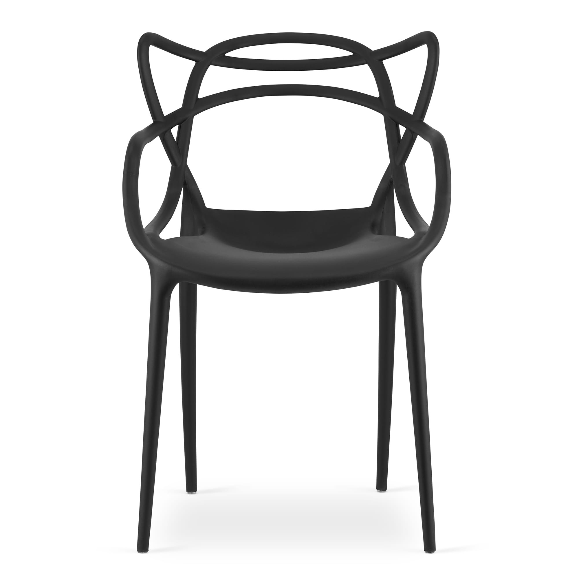 Set čtyř židlí KATO černé (4ks)