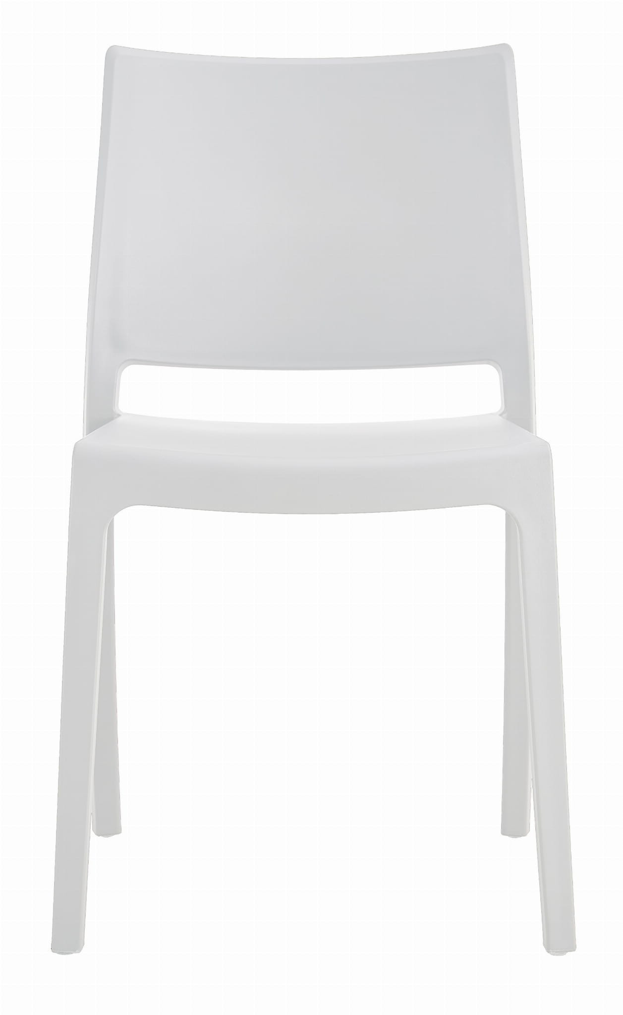 Set dvou židlí KLEM bílé (2ks)