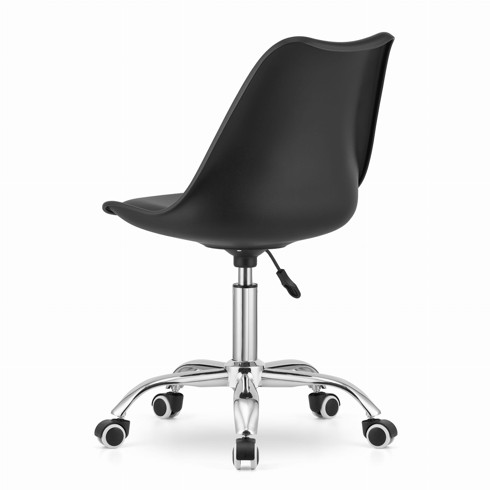 Otočná stolička ALBA - čierna