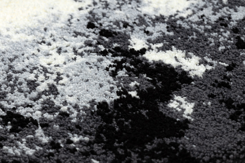 Koupelnový kobereček ABSTRACT abstrakce, protiskluzový, měkký - šedý