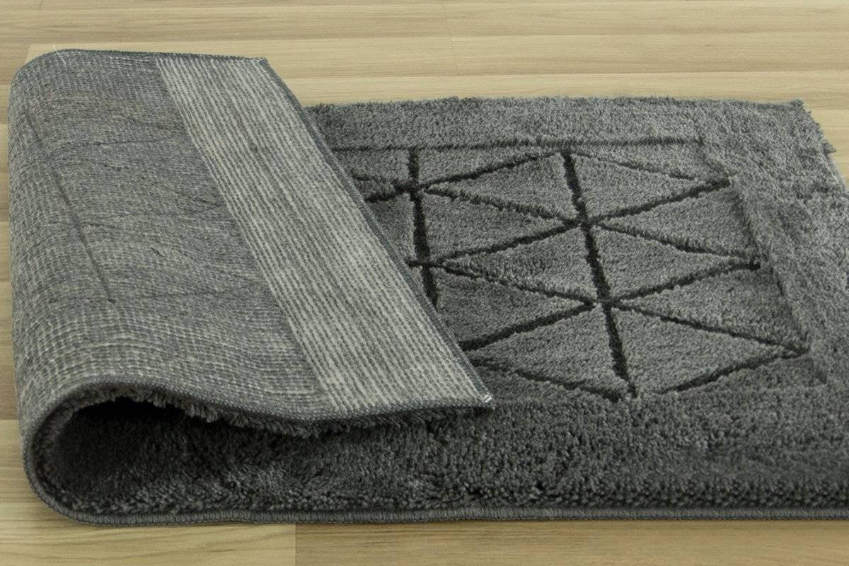 Koupelnový kobereček Jarpol Agadir 57 640403 šedý