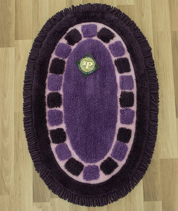 Kúpelňový koberček Jarpol fialový