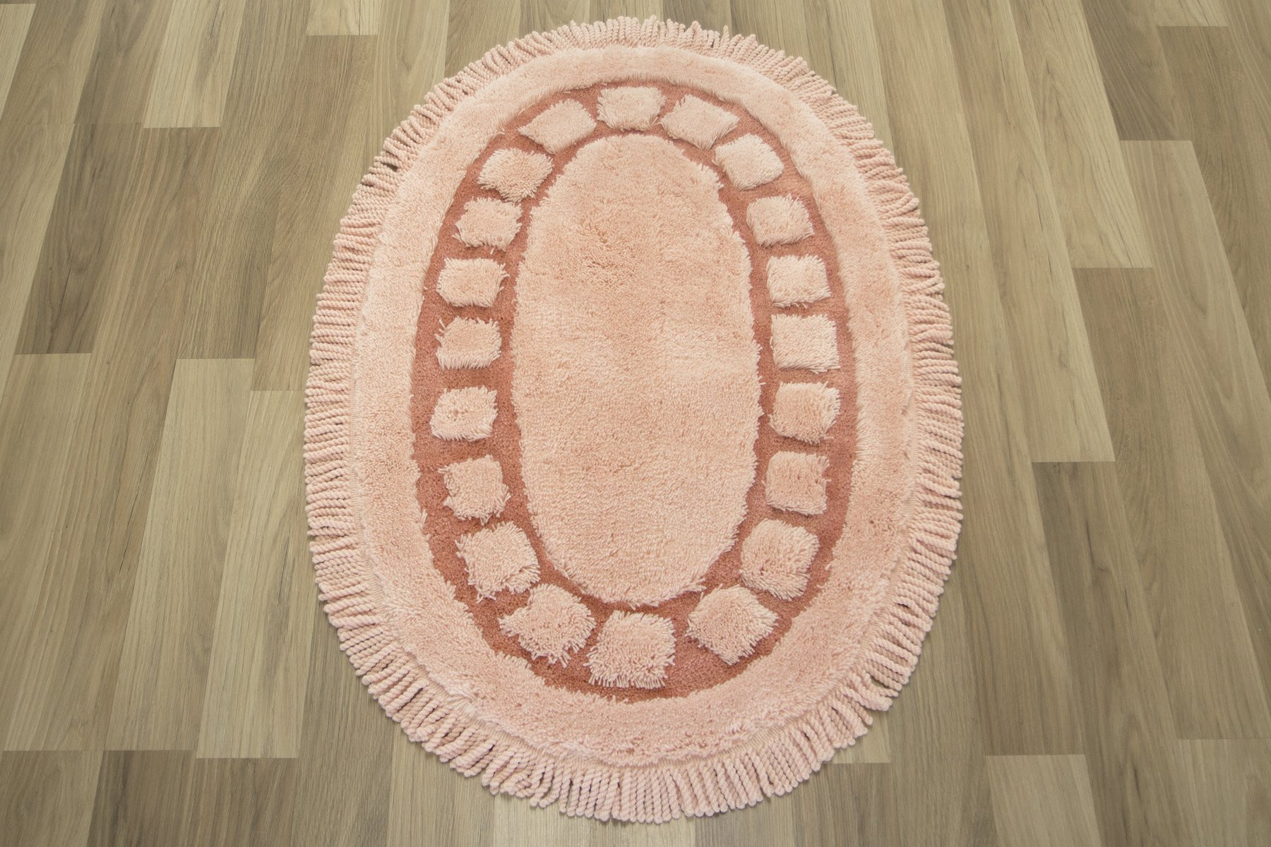 Koupelnový koberec Jarpol světle růžový