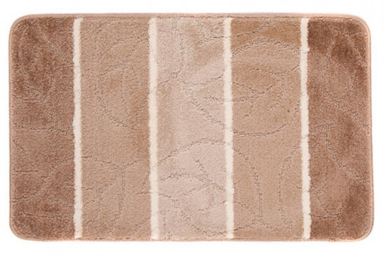Koupelnový kobereček MULTI A5019 list - béžový