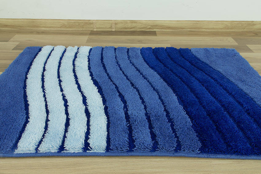 Koupelnový kobereček Premium 04 modrý
