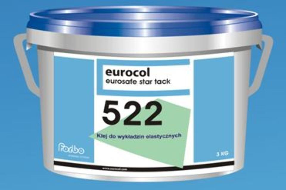 Lepidlo Eurocol 522 pre PVC 3 kg 