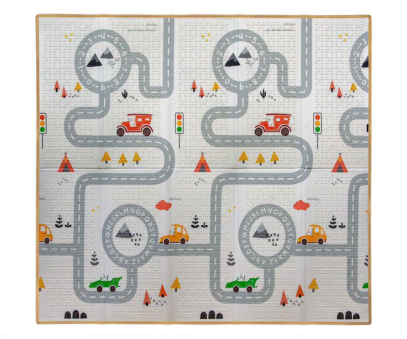 Hrací podložka pro děti MILLY MALLY 197x177 cm - Happy Zoo