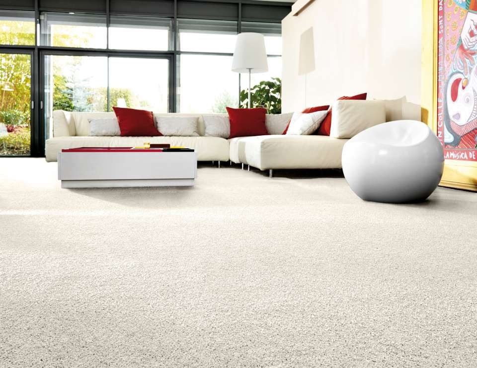 Metrážny koberec CASANOVA biely