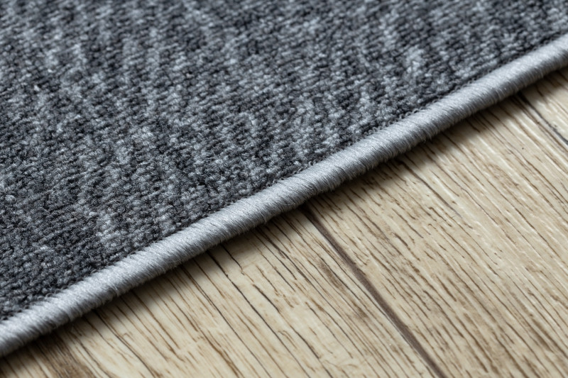 Metrážový koberec HEARTS Jeans - šedý