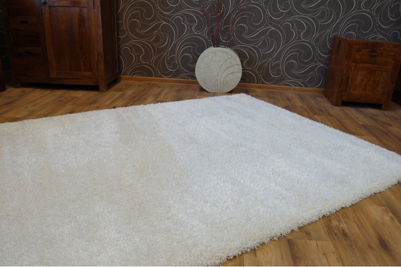 Metrážový koberec Shaggy NARIN krém