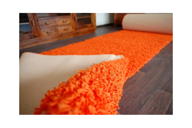 Metrážový koberec SHAGGY pomaranč