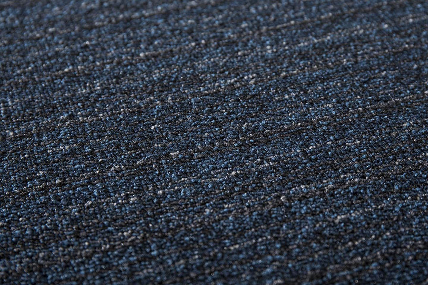 Kobercové čtverce BALTIC pruhy modré 50x50 cm