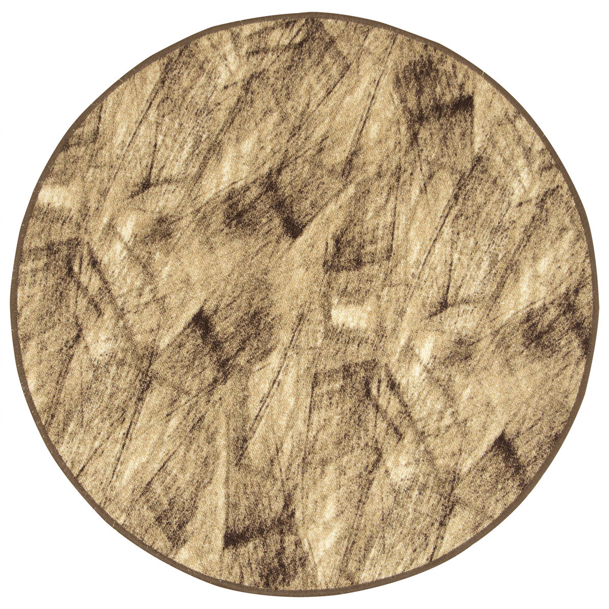 Protiskluzový koberec Brush 17 hnědý / béžový