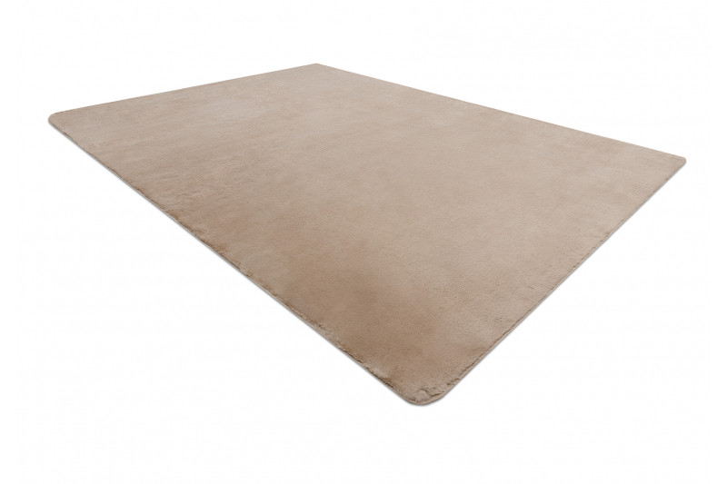 Protiskluzový koberec POSH Shaggy camel, béžový plyš