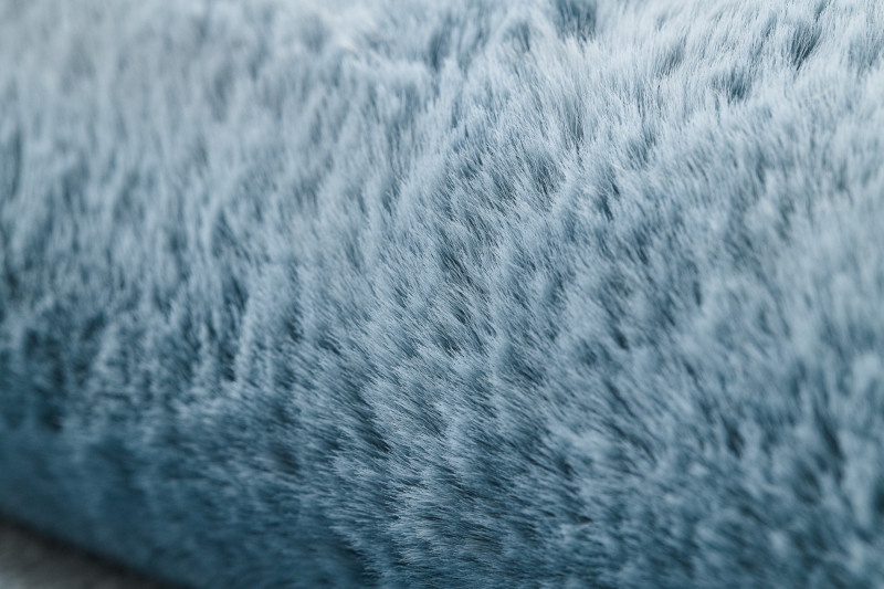 Protišmykový koberec POSH Shaggy modrý plyš