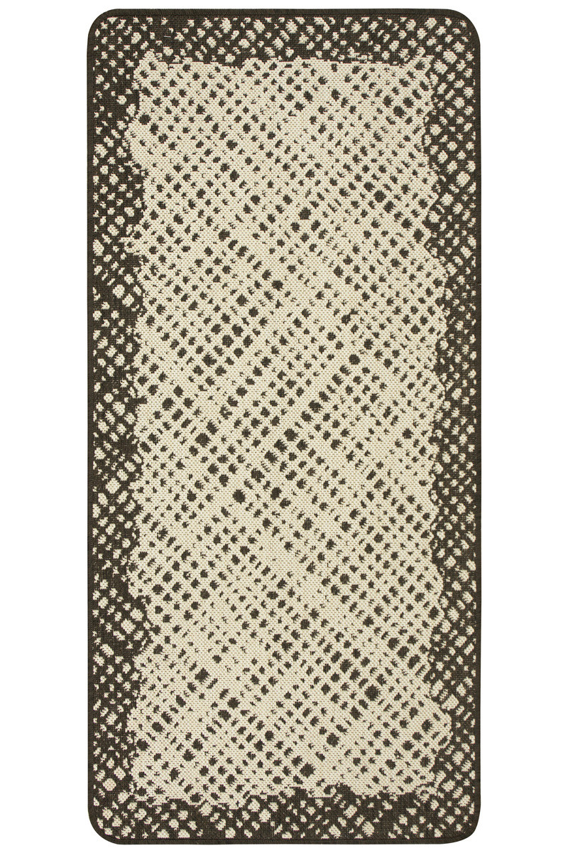Protišmykový kuchynský koberec/ behúň Flex 19654/19 hnedý