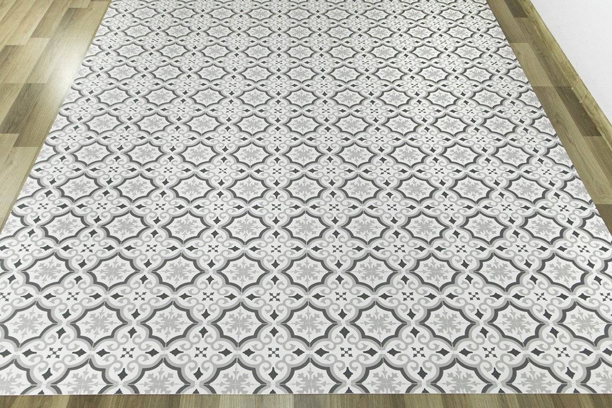 PVC podlaha Colori Evora 594 šedá