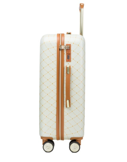 Střední béžový kufr Saint Tropez s monogramem