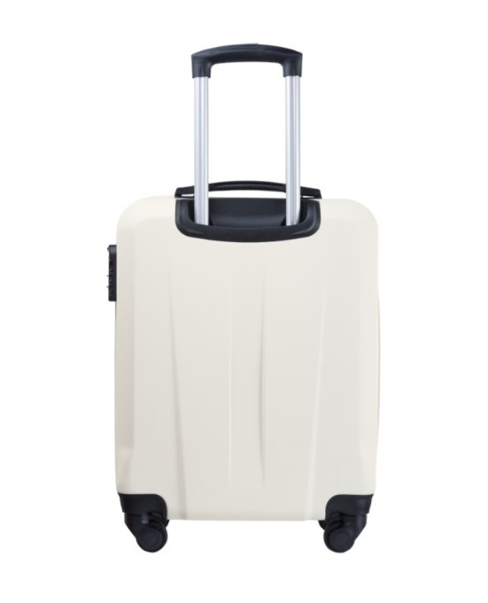 Bílý kabinový kufr Paris