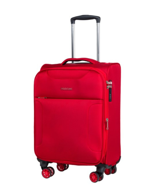 Červený kabinový kufr Perugia