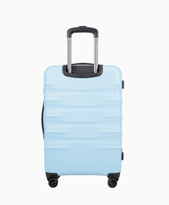 Střední modrý kufr Valencia