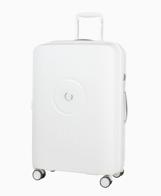 Střední bílý kufr Mykonos