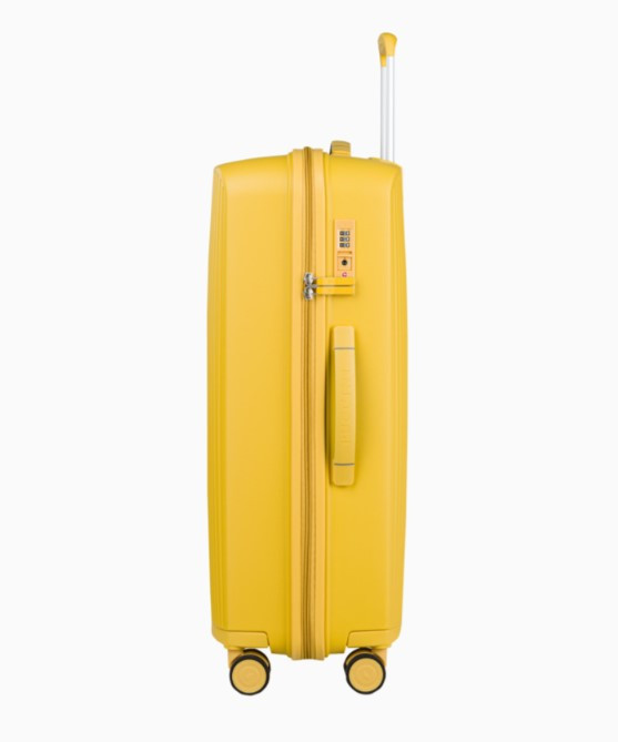 Stredný žltý kufor Mykonos