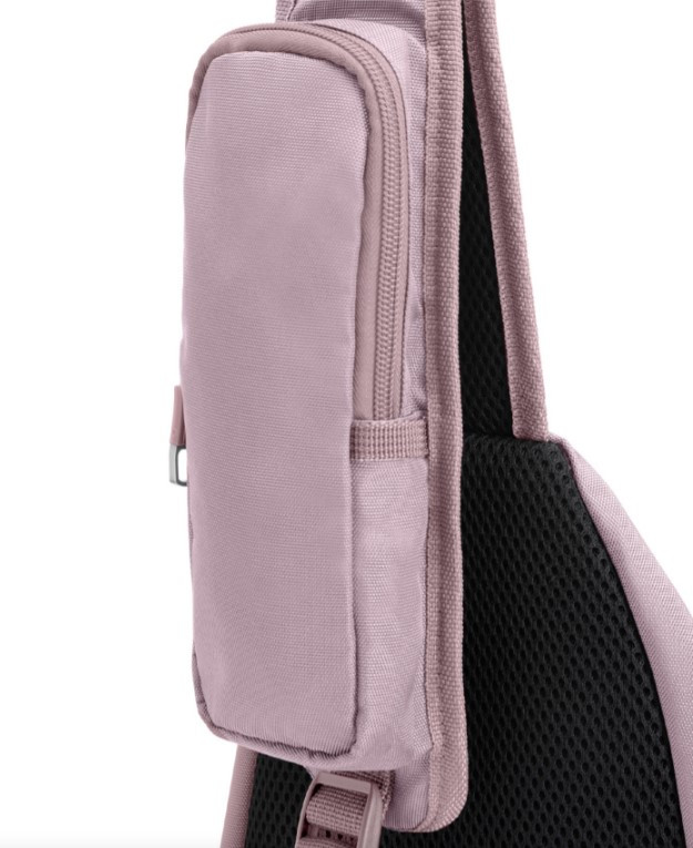 Ružový crossbody batoh Easy Pack