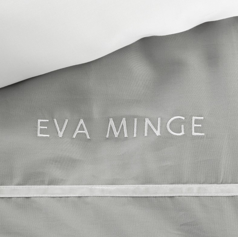 Posteľná súprava EVA 09 biela / sivá
