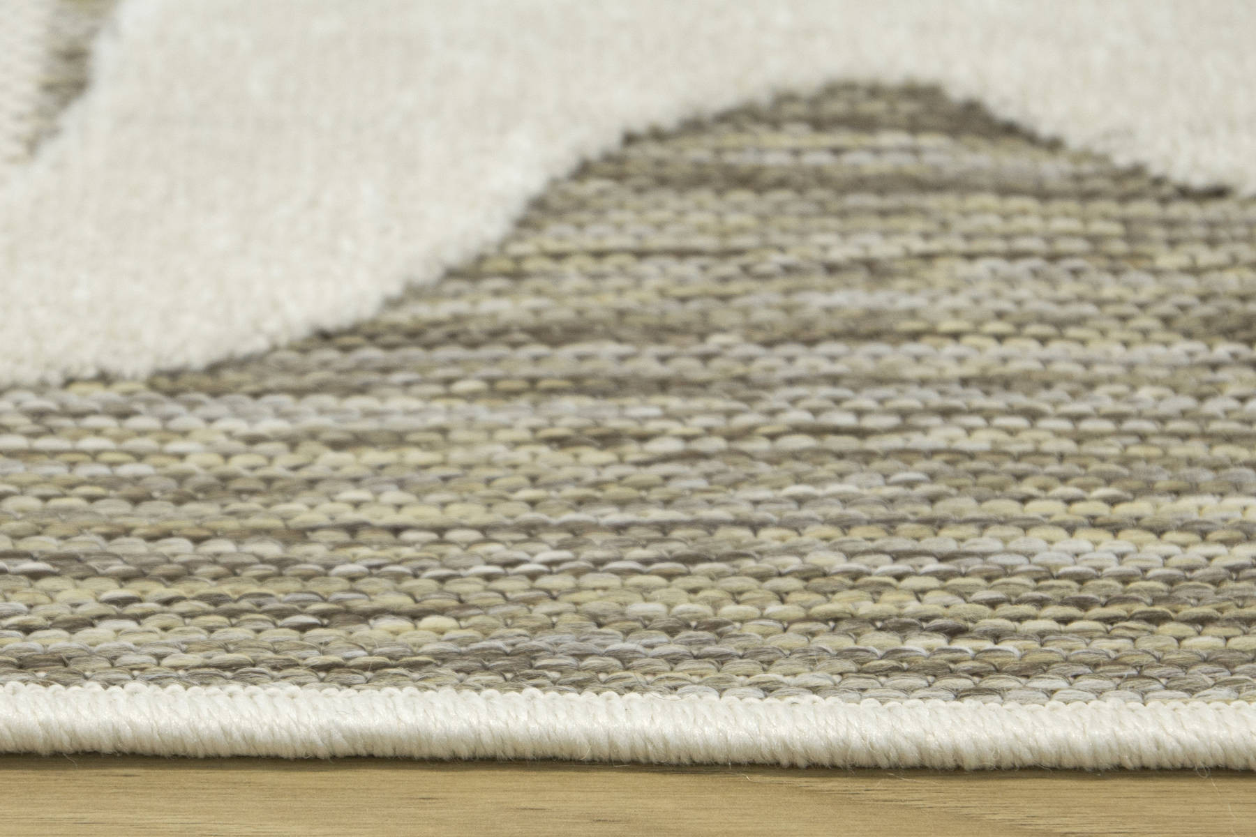 Šnúrkový koberec Stella D419A béžový / krémový