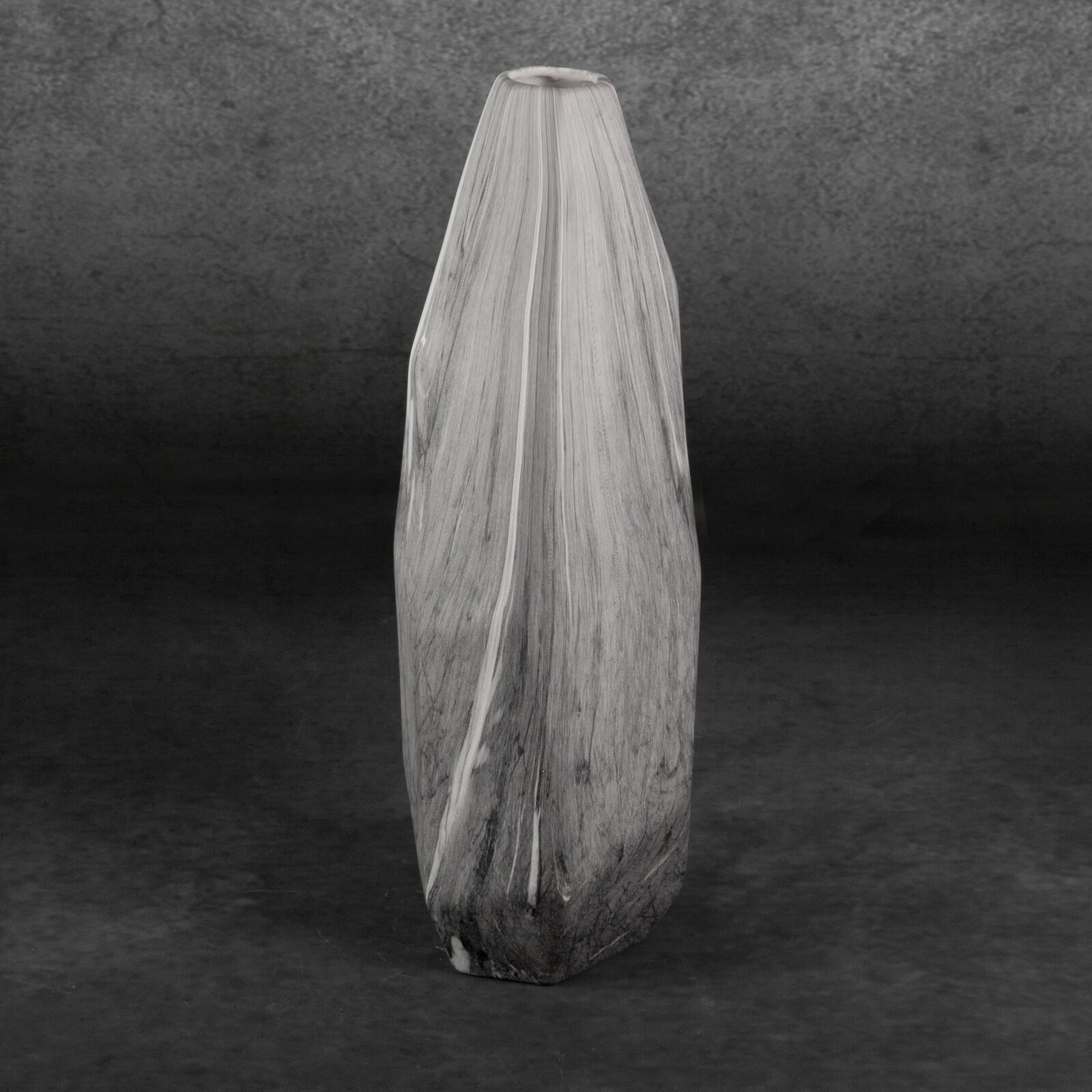 Váza NIKOL 01 ocelová / popelová