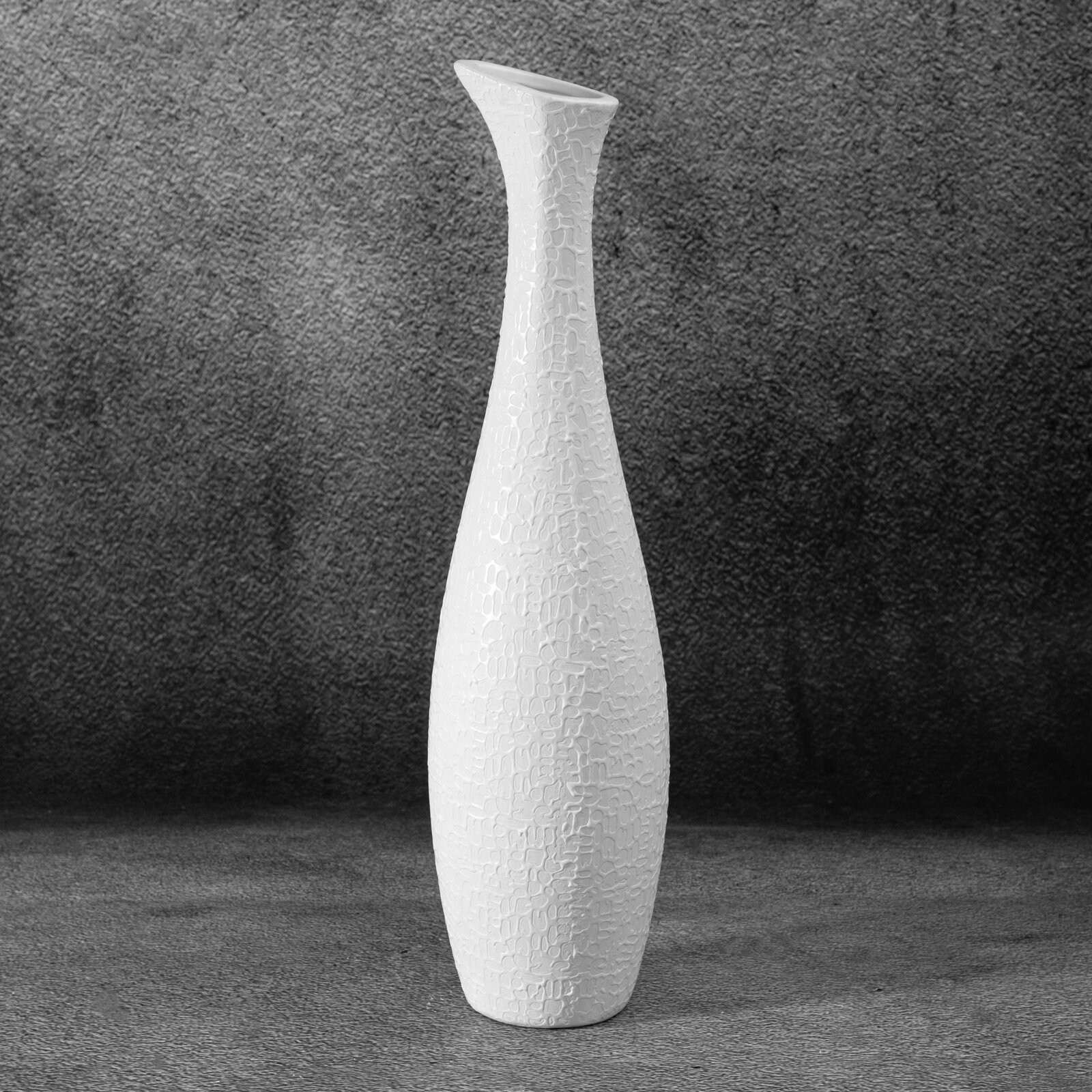 Váza RISO 02 bílá