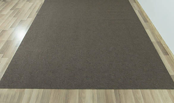 Metrážový koberec Star s filcem 92 světle hnědý
