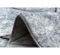 Běhoun COZY 8872 Wall, geometrický, trojúhelníky - Strukturální, šedý / modrý