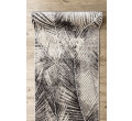Běhoun MATEO 8035/944 palmové listy - strukturální šedý / béžový