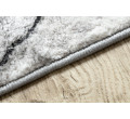 Běhoun COZY 8873 Cracks beton - Strukturální, tmavě šedý