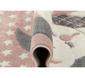 Detský koberec Avanos Kids 8578A ružový