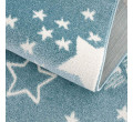 Dětský koberec Hvězdy Anime 9387 modrý