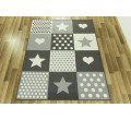 Detský koberec KIDS 533914/89911 sivý