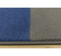 Detský koberec KIDS 533914/94915 sivý / modrý