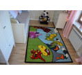 Dětský koberec Kids Dino zelený C417