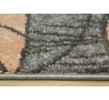 Dětský koberec Lima 1295A krémový / šedý / růžový