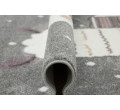Detský koberec Lima C261A Lama svetlosivý / krémový